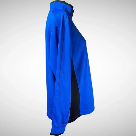 NIKE GOLF Dri-Fit 1/4 Zip Pullover Women's Blue and Black Small | EUC - Picture 5 of 9